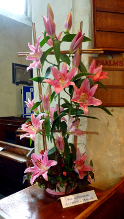 Flowers in Church